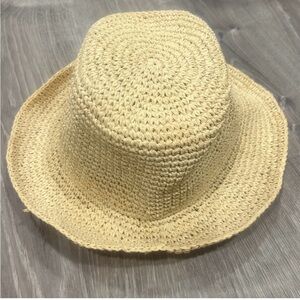 Madewell Tan Woven Hat